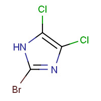 16076-27-0 2-Bromo-4,5-dichloro-1H-imidazole chemical structure