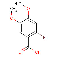 6286-46-0 2-BROMO-4,5-DIMETHOXYBENZOIC ACID chemical structure