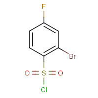 351003-45-7 2-BROMO-4-FLUOROBENZENESULFONYL CHLORIDE chemical structure