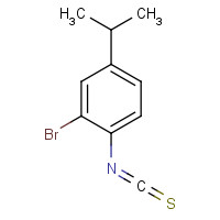 246166-33-6 2-Bromo-4-isopropylphenyl isothiocyanate chemical structure