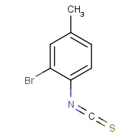 19241-39-5 2-BROMO-4-METHYLPHENYL ISOTHIOCYANATE chemical structure