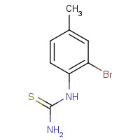66644-79-9 2-BROMO-4-METHYLPHENYLTHIOUREA chemical structure