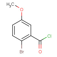 56658-04-9 2-BROMO-5-METHOXYBENZOYL CHLORIDE chemical structure