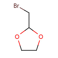 4360-63-8 2-Bromomethyl-1,3-dioxolane chemical structure