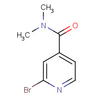209262-62-4 2-Bromo-N,N-dimethyl-4-pyridinecarboxamide chemical structure