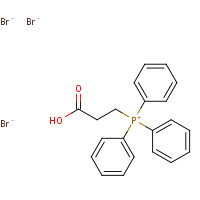 55985-85-8 (2-CARBOXYETHYL)TRIPHENYLPHOSPHONIUM TRIBROMIDE chemical structure