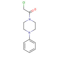 14761-39-8 2-CHLORO-1-(4-PHENYLPIPERAZINO)ETHAN-1-ONE chemical structure