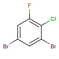 202925-04-0 2-CHLORO-3,5-DIBROMO-1-FLUOROBENZENE chemical structure
