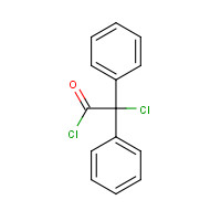 2902-98-9 2-CHLORO-2,2-DIPHENYLACETYL CHLORIDE chemical structure