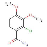 175136-02-4 2-CHLORO-3,4-DIMETHOXYBENZAMIDE chemical structure