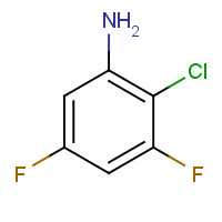 36556-60-2 2-CHLORO-3,5-DIFLUOROANILINE chemical structure