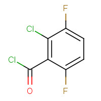 261762-42-9 2-CHLORO-3,6-DIFLUOROBENZOYL CHLORIDE chemical structure