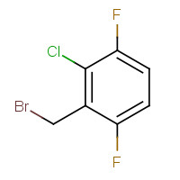 90292-67-4 2-CHLORO-3,6-DIFLUOROBENZYL BROMIDE chemical structure