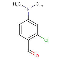 1424-66-4 2-CHLORO-4-(DIMETHYLAMINO)BENZALDEHYDE chemical structure