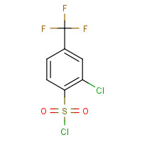 175205-54-6 2-CHLORO-4-(TRIFLUOROMETHYL)BENZENESULFONYL CHLORIDE chemical structure