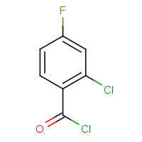 21900-54-9 2-Chloro-4-fluorobenzoyl chloride chemical structure