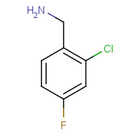 15205-11-5 2-CHLORO-4-FLUOROBENZYLAMINE chemical structure