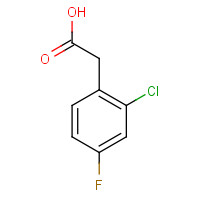 177985-32-9 2-CHLORO-4-FLUOROPHENYLACETIC ACID chemical structure