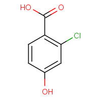 56363-84-9 2-Chloro-4-hydroxybenzoic acid chemical structure