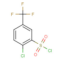 54090-08-3 2-CHLORO-5-(TRIFLUOROMETHYL)BENZENESULFONYL CHLORIDE chemical structure