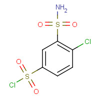 61450-06-4 2-CHLORO-5-CHLOROSULPHONYL BENZENESULFONAMIDE chemical structure