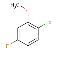 450-89-5 2-CHLORO-5-FLUOROANISOLE chemical structure