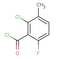 261762-82-7 2-CHLORO-6-FLUORO-3-METHYLBENZOYL CHLORIDE chemical structure