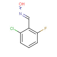 443-33-4 2-CHLORO-6-FLUOROBENZALDOXIME chemical structure