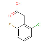 37777-76-7 2-Chloro-6-fluorophenylacetic acid chemical structure