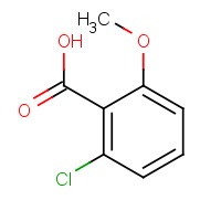 3260-89-7 2-chloro-6-methoxybenzoic acid chemical structure