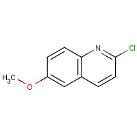 13676-02-3 2-CHLORO-6-METHOXY-QUINOLINE chemical structure