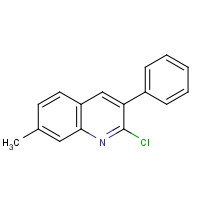 73863-47-5 2-CHLORO-7-METHYL-3-PHENYLQUINOLINE chemical structure
