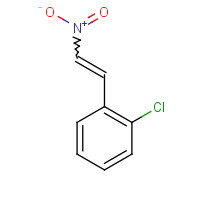 3156-34-1 1-(2-Chlorophenyl)-2-nitroethylene chemical structure