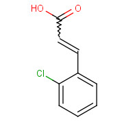 3752-25-8 2-Chlorocinnamic acid chemical structure