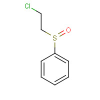27998-60-3 2-CHLOROETHYL PHENYL SULPHOXIDE chemical structure