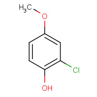 18113-03-6 2-CHLORO-4-METHOXYPHENOL chemical structure