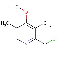 84006-10-0 2-(Chloromethyl)-3,5-dimethyl-4-methoxypyridine chemical structure