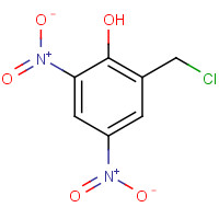 2534-09-0 2-CHLOROMETHYL-4,6-DINITROPHENOL chemical structure