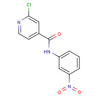 263400-90-4 2-Chloro-N-(3-nitrophenyl)-4-pyridinecarboxamide chemical structure