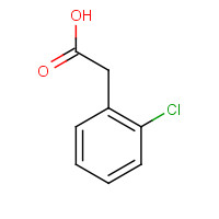 2444-36-2 2-Chlorophenylacetic acid chemical structure