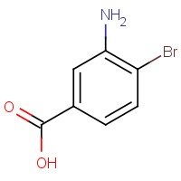 2840-29-1 3-Amino-4-bromobenzoic acid chemical structure