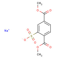 31314-30-4 2-SULFO-1,4-BENZENEDICARBOXYLIC ACID 1,4-DIMETHYL ESTER SODIUM SALT chemical structure