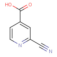 161233-97-2 2-CYANO-4-PYRIDINE CARBOXYLIC ACID chemical structure