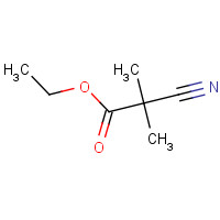 1572-98-1 2-CYANO-2-METHYLPROPIONIC ACID ETHYL ESTER chemical structure