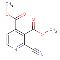 205646-62-4 2-CYANOPYRIDINE-3,4-DICARBOXYLIC ACID DIMETHYL ESTER chemical structure