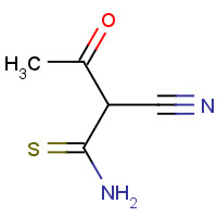 58955-28-5 2-CYANO-3-OXOBUTANETHIOAMIDE chemical structure