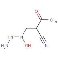 58955-41-2 2-CYANO-3-OXOBUTANIMIDOHYDRAZIDE chemical structure
