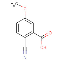179028-65-0 2-Cyano-5-methoxybenzoic acid chemical structure