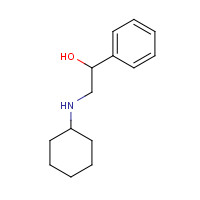 6589-48-6 2-CYCLOHEXYLAMINO-1-PHENYLETHANOL chemical structure