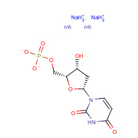 42155-08-8 2'-Deoxyuridine 5'-monophosphate disodium salt chemical structure